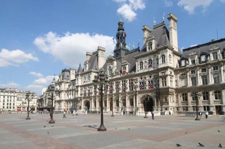 Appartement Quartier Dans Le Marais Hotel De Ville Paris Exterior photo